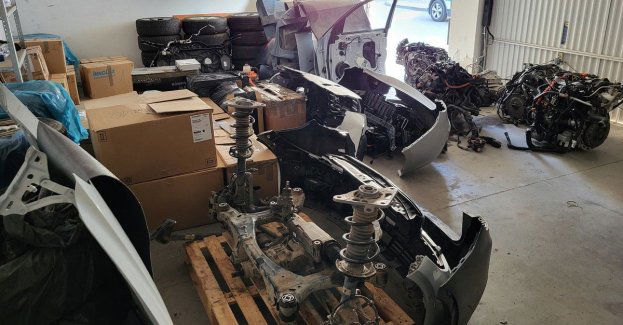 Policjanci z Brodnicy zlikwidowali dziuplę samochodową