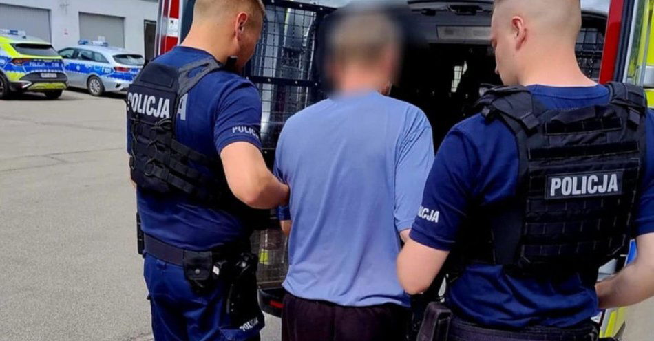 zdjęcie: Zaatakował nożem kolegę, usłyszał zarzut usiłowania zabójstwa / fot. KPP w Kętrzynie