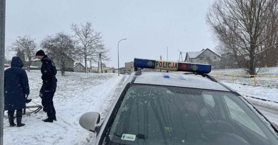 zdjęcie: Jak bezpiecznie spędzić ferie w powiecie puckim / fot. KPP w Pucku