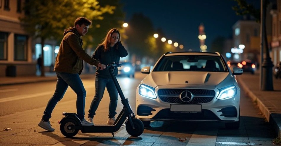 zdjęcie: Wypadek hulajnogi w Żyrardowie: 15 lat trafił do szpitala / TM/ przykładowa ilustracja