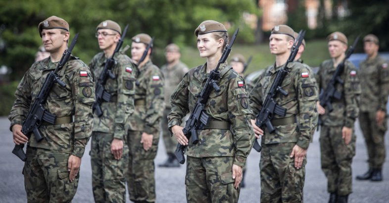 zdjęcie: Terytorialsi przysięgali w Toruniu