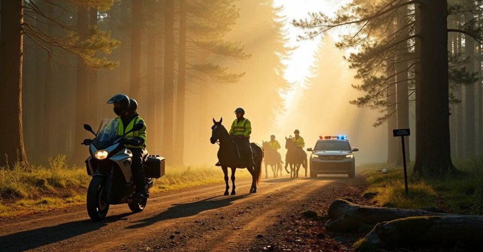 zdjęcie: Policja i straż leśna kontrolują Puszczę Bukową / TM/ przykładowa ilustracja