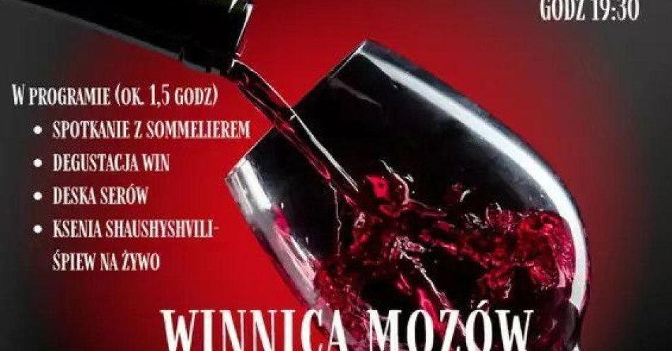 zdjęcie: Walentynkowa degustacja win i koncert Ksenia Shashyshvili / kupbilecik24.pl / Walentynkowa degustacja win i koncert Ksenia Shashyshvili