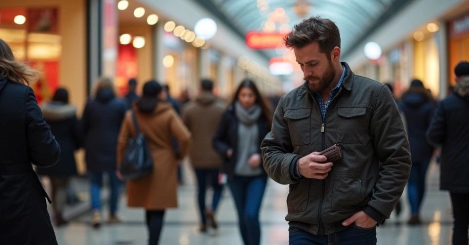 zdjęcie: Uwaga na kieszonkowców podczas świątecznych zakupów / TM/ przykładowa ilustracja