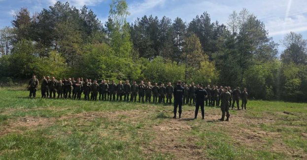Węgorzewscy policjanci szkolą żołnierzy