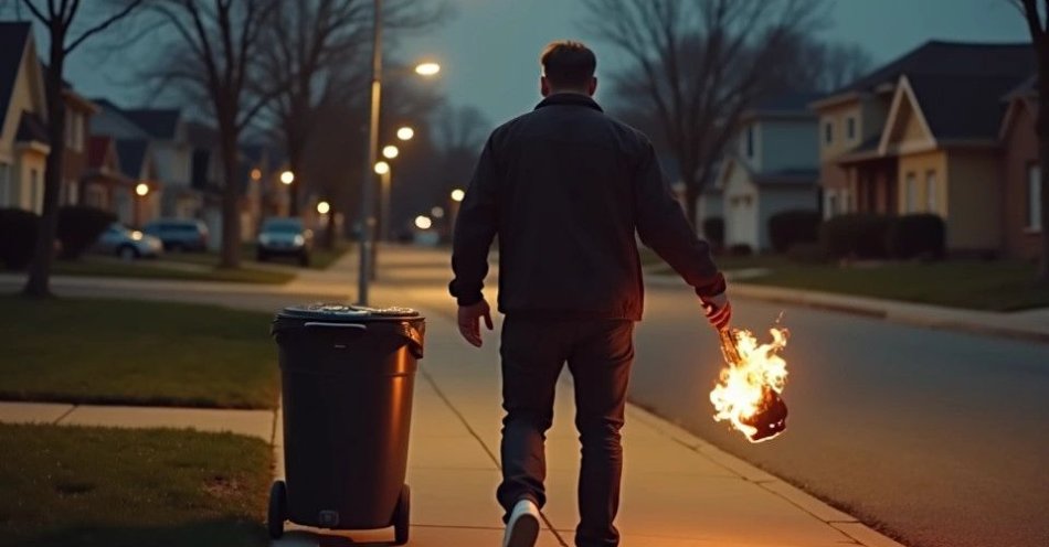 zdjęcie: Nagranie z Zatorza. Policja prosi o pomoc w ustaleniu podpalacza / TM/ przykładowa ilustracja