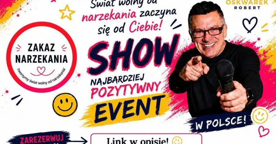 zdjęcie: Zakaz Narzekania Show / kupbilecik24.pl / Zakaz Narzekania Show