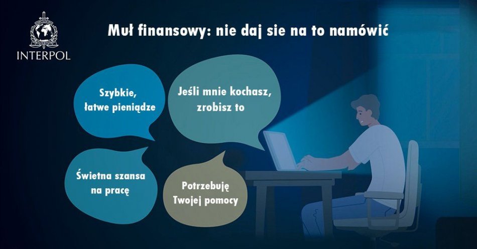 zdjęcie: #Twojekontotwojeprzestepstwo – kampania informacyjna dotycząca „Mułów finansowych” / fot. KPP w Świdnicy