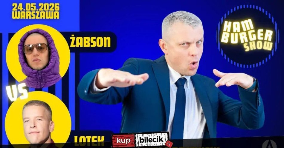 zdjęcie: Hamburger Show to program komediowy. / kupbilecik24.pl / \