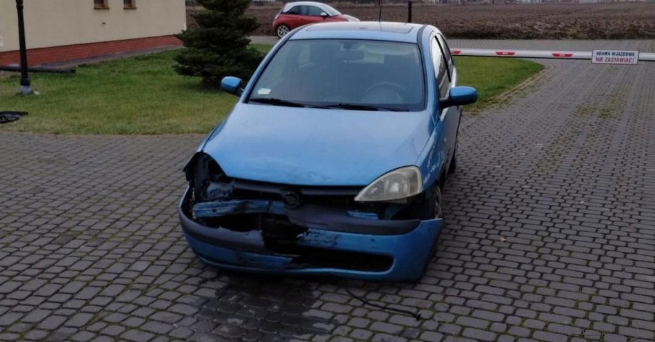 zdjęcie: Nieustąpienie pierwszeństwa przyczyną kolizji / fot. KPP w Radziejowie