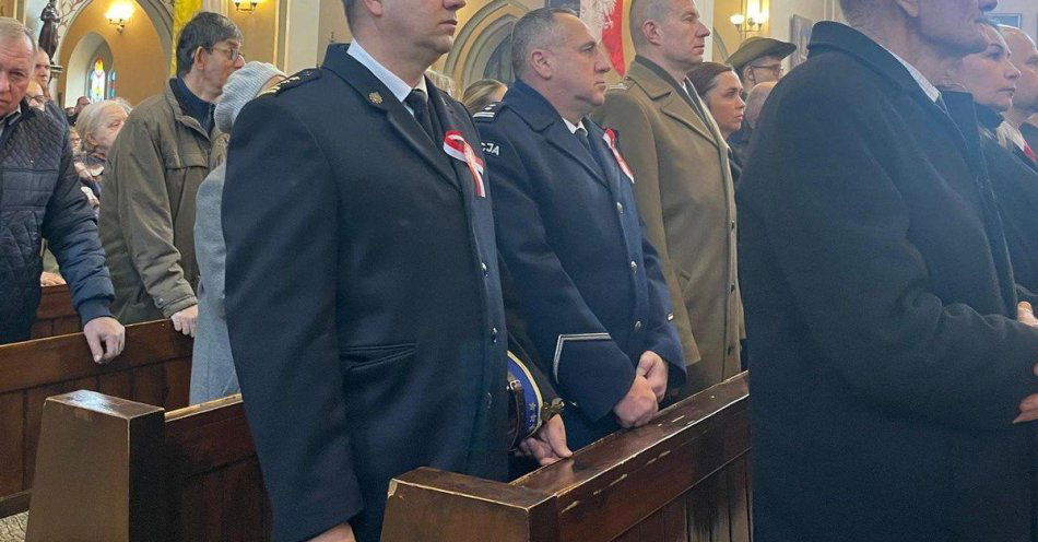 zdjęcie: Wodzisław świętował Niepodległość z komendantem policji / fot. KPP w Wodzisławiu Śląskim