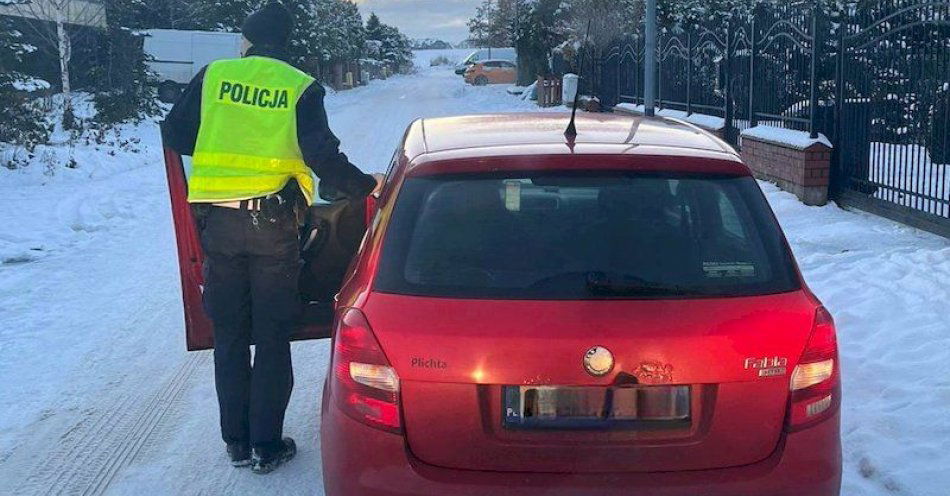 zdjęcie: Policjanci zatrzymali kierowcę, który kierował po amfetaminie. / fot. KPP w Pucku