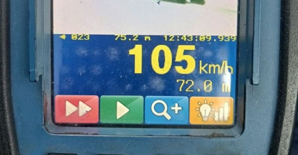 zdjęcie: Trzech kierowców straciło prawo jazdy za nadmierną prędkość / fot. KMP Biała Podlaska