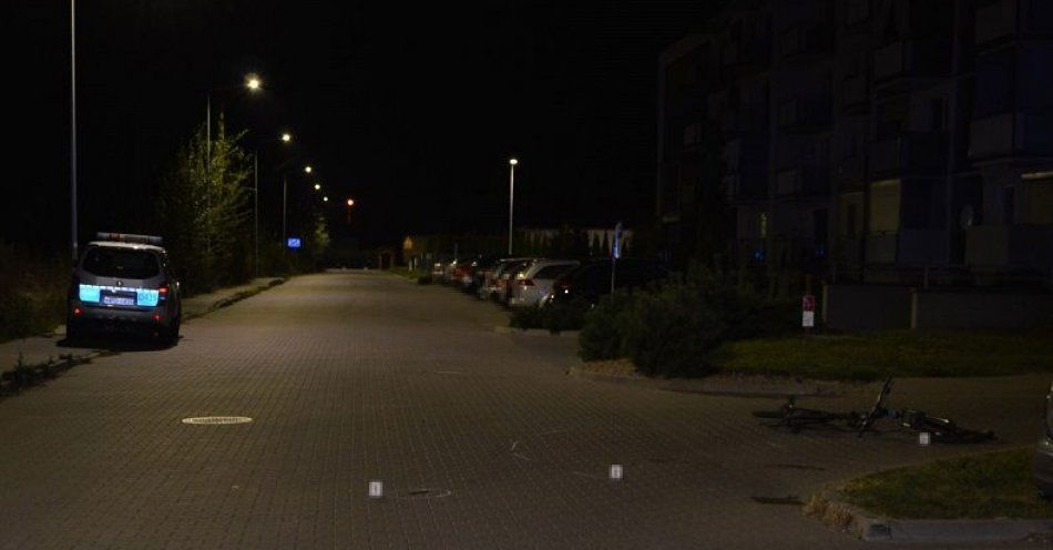 zdjęcie: Nie ustąpił pierwszeństwa, zderzył się z osobówką / fot. KMP Biała Podlaska