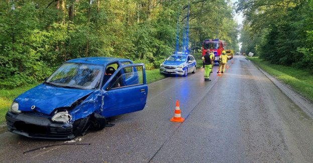 Chwila nieuwagi doprowadziła do niebezpiecznej sytuacji na drodze