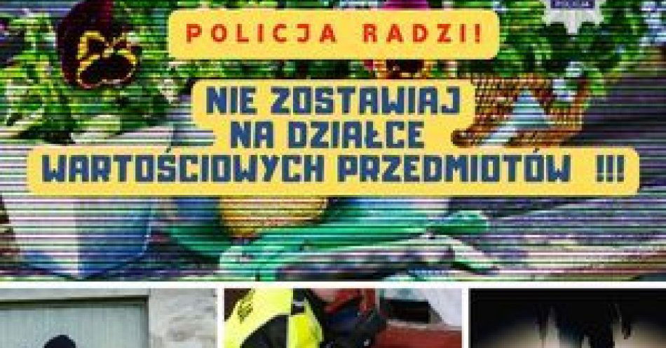 zdjęcie: Zabezpiecz swoją działkę na sezon jesienno - zimowy / fot. KMP w Ostrołęce