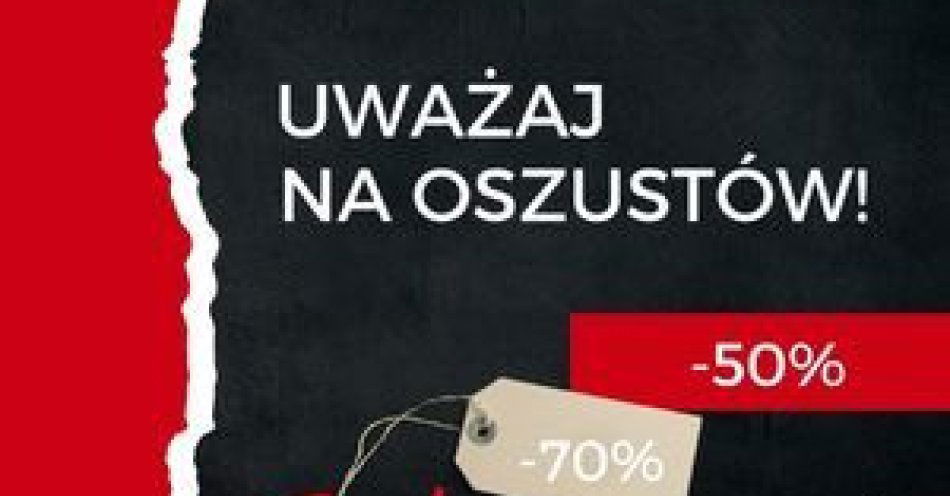 zdjęcie: Uważaj na Black Friday Porady policji jak uniknąć oszustwa / fot. KPP w Białobrzegach