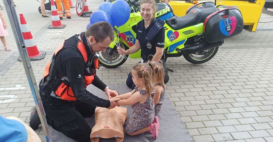 zdjęcie: Śmigielski Moto Piknik III z naszym udziałem / fot. KPP Kościan