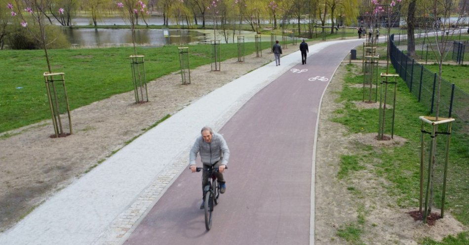 zdjęcie: Pierwszy licznik do pomiaru ruchu rowerowego w Katowicach / fot. nadeslane