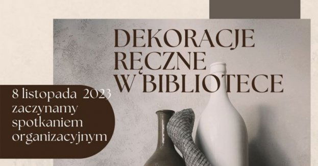 Warsztaty rękodzieła w bibliotece