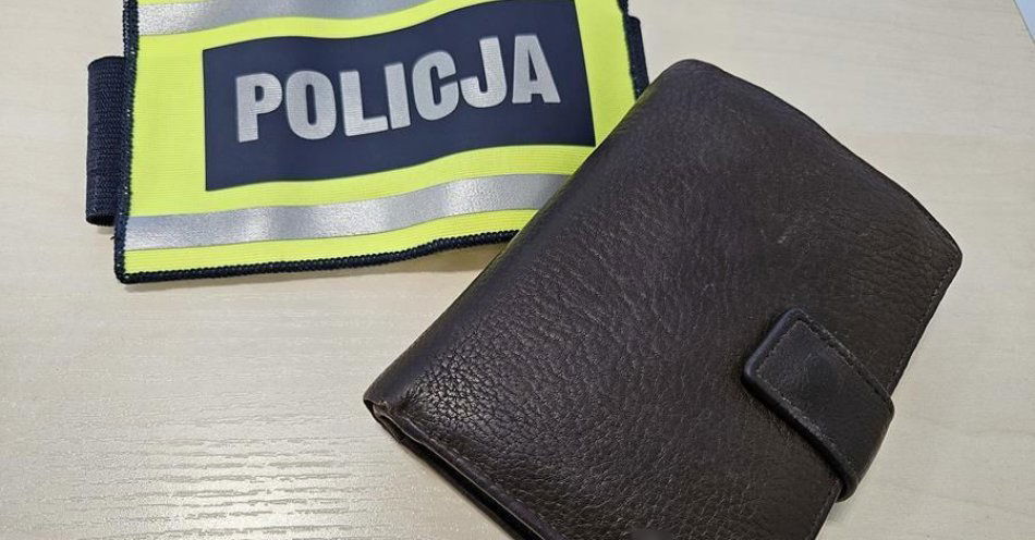 zdjęcie: 45-latek ukradł portfel starszej kobiecie. Został zatrzymany krótko po zdarzeniu / fot. KPP Krosno Odrzańskie