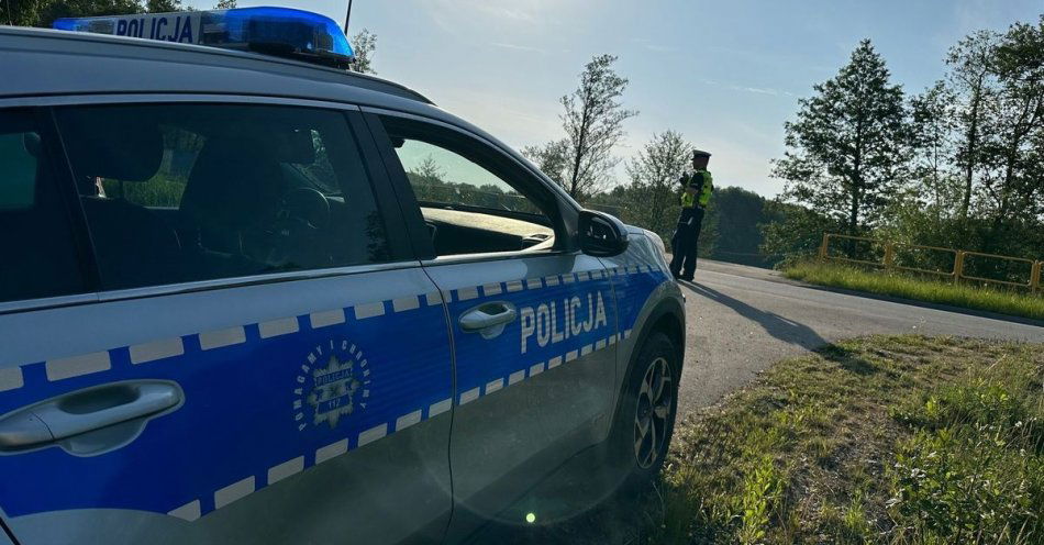 zdjęcie: Przekroczył prędkość o 55 km/h / fot. KPP Sejny