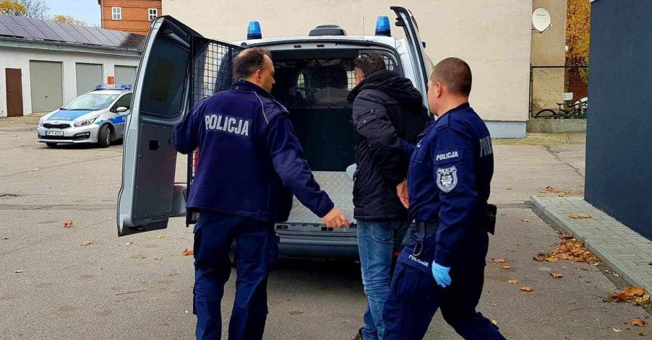 zdjęcie: Pobił i okradł. 44-latek został tymczasowo aresztowany na okres trzech miesięcy / fot. KPP w Kętrzynie