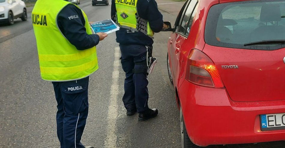 zdjęcie: Darmowe sprawdzenie świateł w Łowiczu 6 grudnia / fot. KPP w Łowiczu