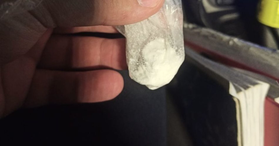 zdjęcie: Narkotyki w skarpetce: kierowca zatrzymany i wniosek o deportację / fot. KPP w Stargardzie