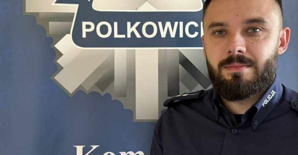 zdjęcie: Siła i oddanie dzielnicowego z Chocianowa / fot. KPP w Polkowicach