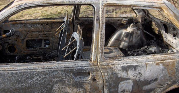 We wsi Żuków odnaleziono spalony samochód; w środku były zwłoki