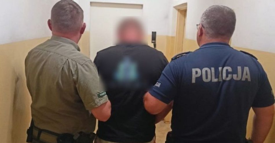 zdjęcie: Relaks w lesie zakończył się zarzutami - 34-latek miał przy sobie narkotyki / fot. KPP w Tczewie