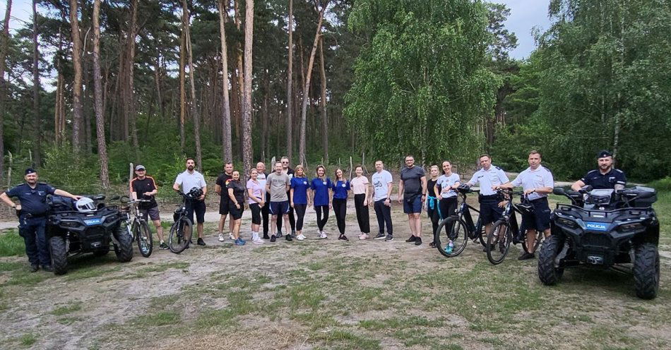 zdjęcie: Wiosna na sportowo we włocławskiej komendzie / fot. KMP we Włocławku