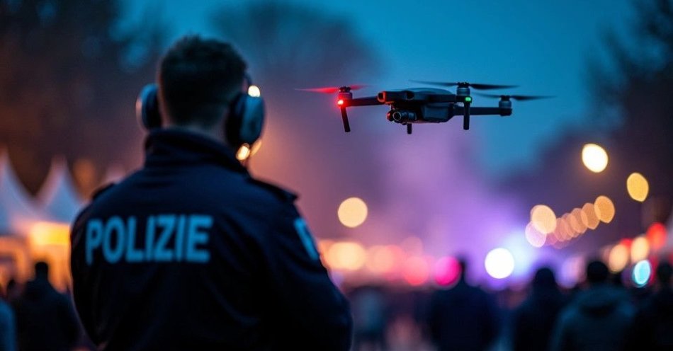 zdjęcie: Dron termowizyjny DJI w wyposażeniu policji w Wąbrzeźnie / TM/ przykładowa ilustracja