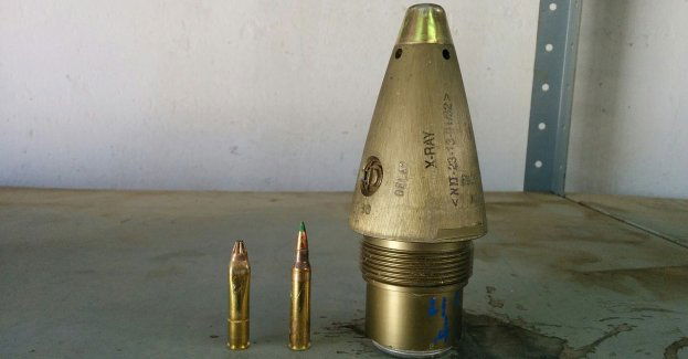 Pocisk artyleryjski w Gierałtowicach; zabrali go saperzy