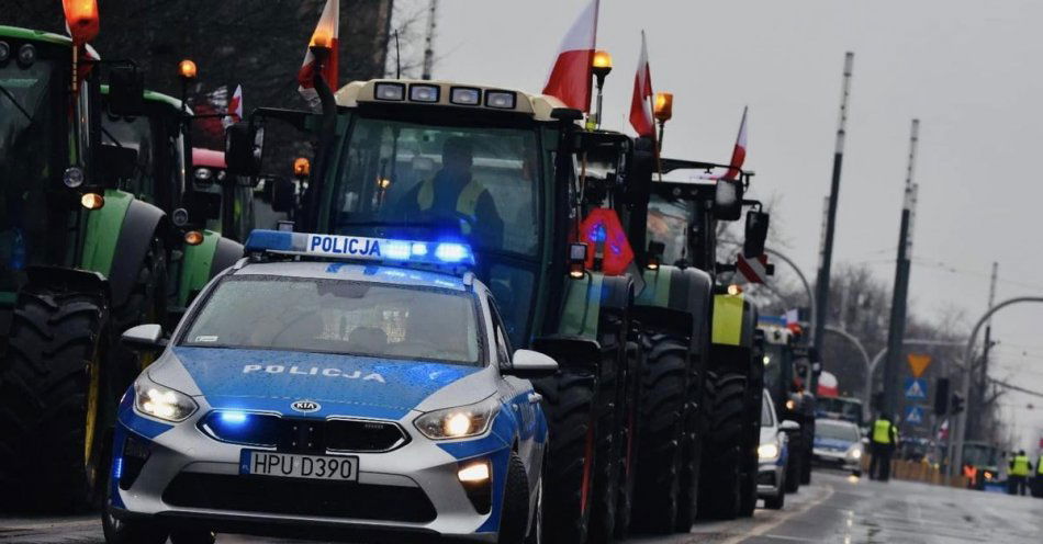 zdjęcie: Protest Rolników, środa 8 maja br. - Możliwe utrudnienia w ruchu / fot. KMP w Poznaniu