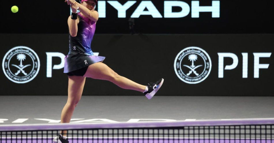 zdjęcie: WTA Finals - Świątek wygrała z Kasatkiną i czeka na wynik meczu Gauff - Krejcikova / fot. PAP