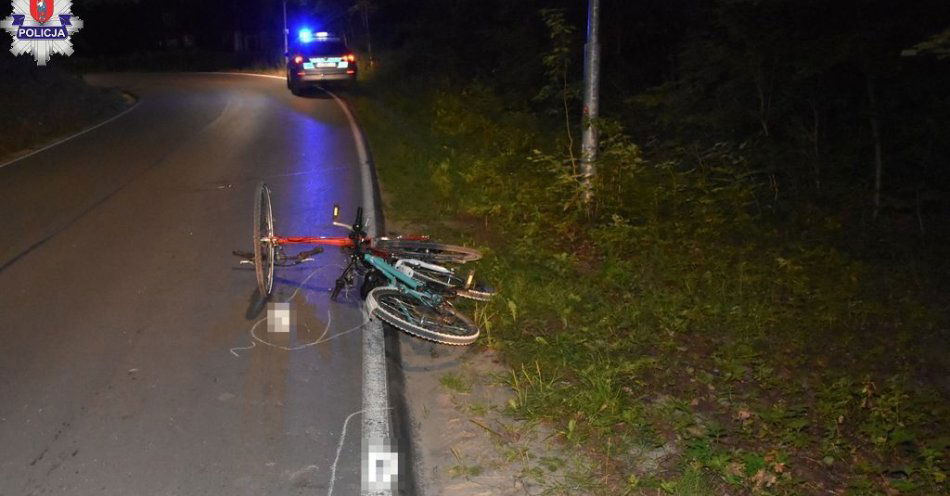zdjęcie: Wypadki z udziałem cyklistów. Podróżując rowerem zachowajmy ostrożność / fot. KMP Zamość