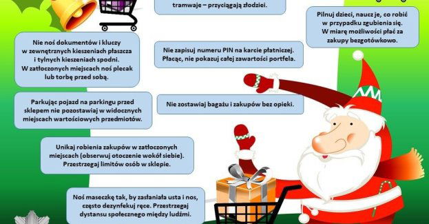 Świąteczne zakupy bez ryzyka. Porady hajnowskiej policji