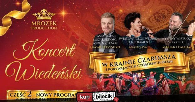 Koncert Wiedeński W Krainie Czardasza i Porywających Cygańskich Pieśni - Część 2
