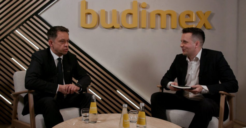zdjęcie: Budimex o elektrowni jądrowej: Jesteśmy największym generalnym wykonawcą w Polsce. Trudno wyobrazić lepszego kandydata / Maciej Olek, członek zarządu Budimex, w rozmowie z redaktorem Biznes Alert Jędrzejem Stachurą. Fot.: Biznes Alert