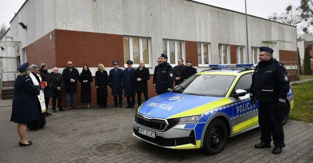 Nowa Skoda w służbie sępoleńskiej Policji