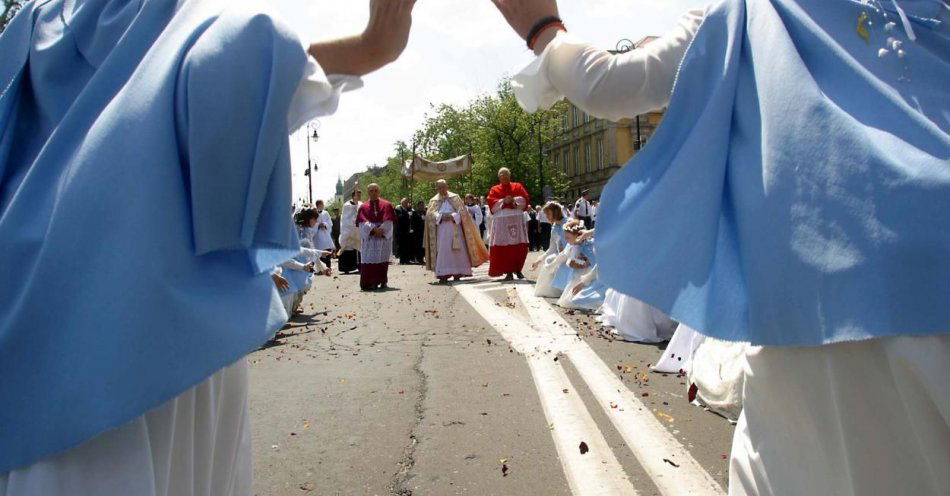 zdjęcie: Czwartkowe utrudnienia w związku z Bożym Ciałem / fot. PAP