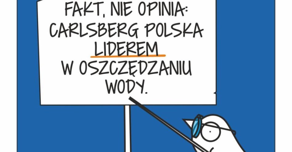 zdjęcie: Ptaszek Staszek ponownie ćwierka o działaniach ESG Carlsberg Polska / fot. nadesłane