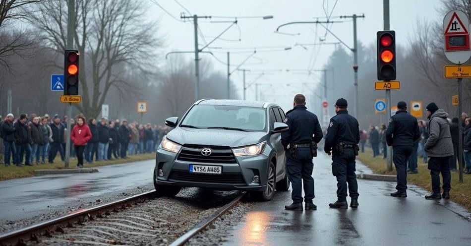 zdjęcie: Pijany kierowca rozbił sygnalizację przy przejeździe w Nowym Żylinie / TM/ przykładowa ilustracja