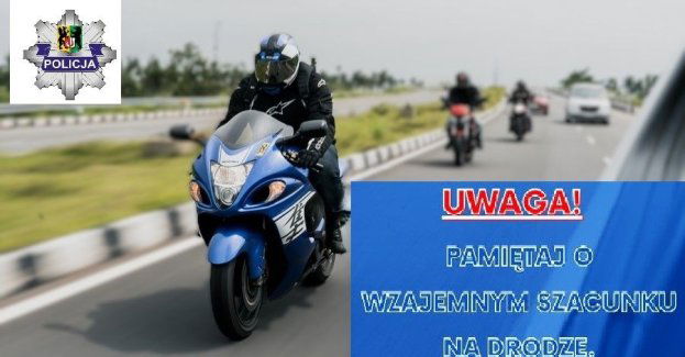 Sezon motocyklowy rozpoczęty- pamiętaj nie jesteś sam na drodze!