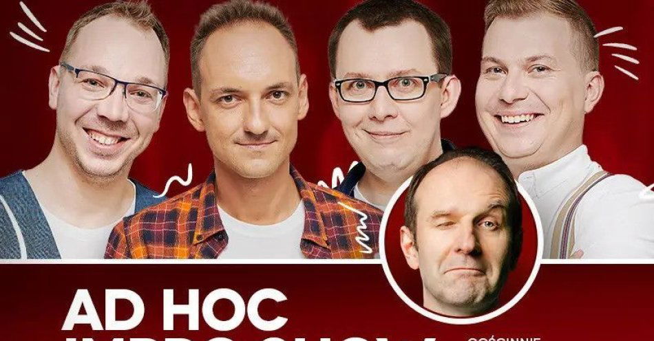 zdjęcie: AD HOC Impro Show / kupbilecik24.pl /
