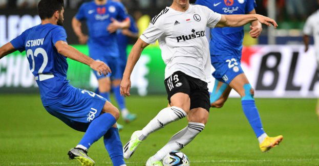 Piłkarska LK - Legia pokonała Ordabasy i awansowała do 3. rundy eliminacji