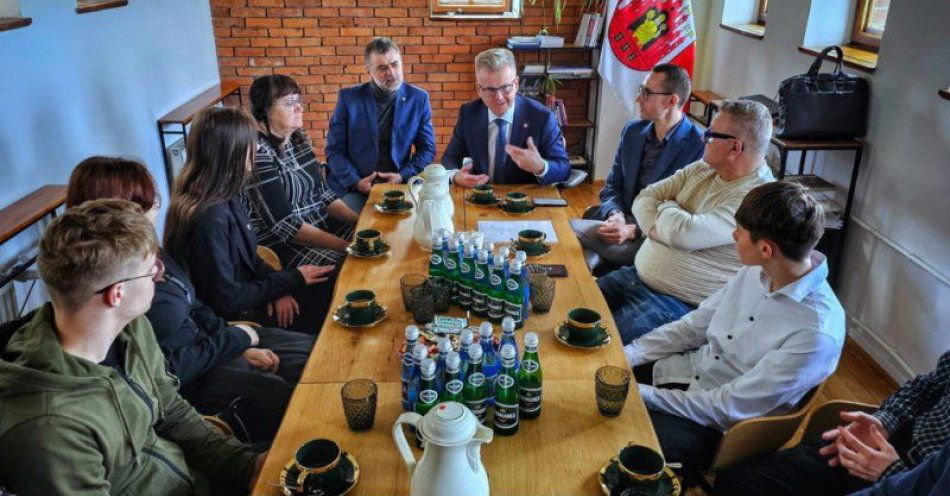 zdjęcie: Spotkanie z Młodzieżową Radą Miejską / fot. UM Grudziądz