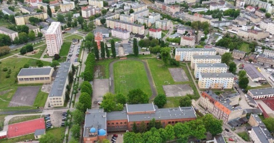 zdjęcie: Powstanie hala sportowa przy ZST / fot. UM Grudziądz